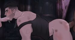 david king from dead by daylight by jonarart (artist)