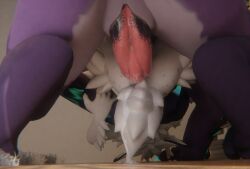 absurd_res all_fours anal anal_sex animal_genitalia animal_penis anthro anthro_penetrated ass blender_(artwork) bodily_fluids claws close-up cum cum_inside cum_on_penis deer digital_media_(artwork) dragon duo ejaculation erection from_front_position fur furred_dragon furred_scalie genital_fluids genital_slit genitals hair hi_res hjortar low-angle_view male male/male male_penetrated male_penetrating male_penetrating_male mammal mating_press moonfang mythological_creature mythological_scalie mythology nude orgasm penetration penile penile_penetration penis penis_in_ass purple_body purple_fur scalie semen_on_body sex simple_background spots spotted_genitalia spotted_penis tail tapering_penis tappa_(hjortar) vrchat vrchat_model waggan white_body white_fur