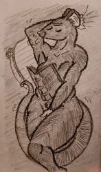 absurd_res anthro book breath female fxvercingetorix hi_res mammal masturbation mouse murid murine pillow redwall rodent shaking solo solo_focus trembling