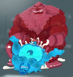 2025 5_fingers 5_toes abs anal anal_sex balls beard big_muscles big_penis blue_arms blue_balls blue_body blue_chest blue_feet blue_fingers blue_hands blue_head blue_legs blue_nipples blue_penis blue_toes bodily_fluids body_hair chasekit cum cum_in_ass cum_inside cum_on_ground cum_on_penis facial_hair feet fingers gay gay_sex genital_fluids genitals goo_creature goo_humanoid hair hi_res horn horned_humanoid humanoid humanoid_feet humanoid_genitalia humanoid_hands humanoid_penis humanoid_pointy_ears inflation male male/male male_penetrated male_penetrating male_penetrating_male moustache musclegut muscles muscular muscular_humanoid muscular_male naked naked_male nipples not_furry nude nude_humanoid nude_male orc orc_male orgasm pecs penetration penis plantigrade pointy_ears pubes red_arms red_body red_bodyred_penis red_chest red_feet red_fingers red_hair red_hands red_legs red_nipples red_pubes red_skin red_toes sex size_difference spikes spikes_(anatomy) sweat toes translucent translucent_body tusks zur'gon_(majinorc)