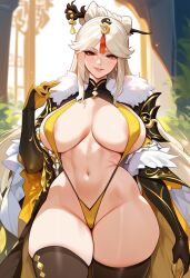 ningguang (genshin impact) from genshin impact by hellblueboy4