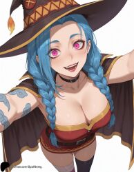 jinx (league of legends) from kono subarashii sekai ni shukufuku wo! by opal nemy