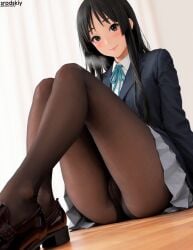 1girls ai_generated ass ass camel_toe cameltoe cute cute_expression cute_eyes cute_face cute_girl feet feet_focus female first_person_view foot_fetish hentai hips k-on! knees_together legs lips lipstick looking_at_viewer low-angle_view mio_akiyama_(k-on!) pantyhose petite petite_body petite_breasts petite_female petite_girl pov pov_eye_contact school_uniform schoolgirl shy shy_expression sitting small_breasts smile soft_breasts solo solo_female solo_focus srodskiy tagme teen_girl teenage_girl teenager thin_female thin_waist tiny_waist vulgar young young_female younger_female