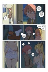 comic dick_growth english english_text futa_on_female futanari futanarization kobayashi kobayashi-san_chi_no_maidragon locofuria miss_kobayashi's_dragon_maid tohru_(dragon_maid)