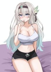 1female 1females 1girl 1girls 1human 1woman 1women 2025 2d 2d_(artwork) 2d_art 2d_artwork absurd_res absurd_resolution absurdres adult adult_female adult_girl adult_only adult_woman anime anime_character anime_coloring anime_eyes anime_girl anime_nose anime_style animestyle artist_name artist_upload artwork_(digital) background beautiful beautiful_body beautiful_eyes beautiful_face beautiful_female beautiful_girl beautiful_thighs beautiful_woman bed belly belly_buton belly_button big_boob big_boobies big_boobs big_breast big_breasts big_thigh big_thighs black_booty_shorts black_shorts blue-eyed_female blue_eye blue_eyed blue_eyed_female blue_eyes blue_eyes, blue_eyes_female blue_eyesfemale blush blush_face blush_lines blushed blushed_face blushing blushing_at_viewer blushing_face blushing_female blushing_lines boob boob_focus boob_out boob_window boobies boobies_focus boobies_out boobs boobs_focus boobs_out boobs_window booty_shorts bow bow_in_hair bow_ribbon bow_tie bowtie bowtie_on_head bra bra_strap breast breast_focus breast_out breast_window breasts breasts_focus breasts_out brown_hairband brown_headband cleavage cleavage_cutout cleavage_focus cleavage_overflow cleavage_window closed_mouth color colored colored_eyes colored_hair colored_inner_hair colored_sclera colored_sketch colored_skin colour coloured crop_top croptop digital digital_art digital_artwork_(media) digital_drawing digital_drawing_(artwork) digital_media digital_media_(artwork) digital_painting digital_painting_(artwork) drawing drawn english english_language eye_open eyebrow_through_hair eyebrows eyebrows_behind_hair eyebrows_hidden_by_hair eyebrows_raised eyebrows_visible_through_hair eyelash eyelashed eyelashes eyelashes_behind_hair eyelashes_through_hair eyelashes_visible_through_hair eyes eyes_open fan_art fanart feather_hair feather_hair_ornament feather_in_hair feathers feathers_in_hair female female_focus female_human female_only female_solo firefly_(honkai:_star_rail) game_character girl girl_focus girl_only girl_solo gradient_eyes green_feather_hair green_feathers hair hairband hand_on_bed hand_on_face hand_on_mouth hand_on_own_face hand_on_own_mouth headband hi_res high_quality high_res high_resolution highres hip_focus hip_vent hips hips_focus hips_outline hips_wider hires hivernillust hivernwinter honkai:_star_rail honkai_(series) honkai_star_rail hoyoverse human human_female human_focus human_girl human_only human_solo human_woman illustration large_boob large_boobies large_boobs large_breast large_breasts legs legs_together light-skin light-skined_female light-skinned light-skinned_female light_skin light_skin_body light_skin_female light_skinned light_skinned-female light_skinned_female long-hair long-haired long-haired_female long_hair long_hair, long_hair_female long_haired long_haired_female looking_at_viewer looking_at_you massive_boobies massive_boobs massive_breast massive_breasts mattress midriff midriff_exposed midriff_focus midriff_peek midriff_showing mihoyo mihoyo_technology_(shanghai)_co._ltd. mouth mouth_closed navel navel_line navel_outline nervous nervous_expression nervous_face nervous_female nervous_look nervous_sweat nervous_sweating noseless on_bed on_bedding on_mattress open_eye open_eyes opened_eyes original_art original_artwork pink-eyed_female pink_eye pink_eyes pink_eyes, pink_eyes_female pretty pretty_face pretty_female pretty_girl pretty_woman raised_eyebrow raised_eyebrows render rendered ribbon ribbon_bow ribbons safe safe_for_work sfw shorts silver-haired_female silver_hair silver_hair_female sitting sitting_down sitting_on_bed sitting_on_mattress skin solo solo_female solo_focus solo_girl solo_human solo_only solo_woman strap_slip sweat sweatdrop sweating sweating_female sweating_girl sweaty thicc thicc_thighs thick thick_hips thick_legs thick_thighs thigh_focus thighs thighs_focus thighs_large thighs_together thighs_waist very_high_quality very_high_resolution very_long_hair very_long_hair_female vibrant_colors video_game video_game_character video_game_franchise video_games white-hair white-haired_female white_bra white_bra_straps white_crop_top white_hair white_hair_female wide_hip wide_hipped wide_hipped_female wide_hipped_human wide_hips woman woman_focus woman_only woman_solo young young_adult young_adult_female young_adult_woman young_female young_girl young_human young_woman younger_female younger_girl younger_human younger_woman
