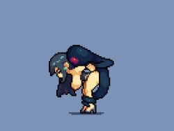 animated animated_gif badcolor busty elf