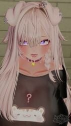 animal_ears animated feminine mp4 tagme unity_(engine) video vrchat vrchat_avatar vrmommymilkers watermark