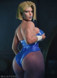 1girls 3d big_ass big_breasts blonde_hair blue_eyes blue_lipstick dat_ass emma_frost emma_frost_(marvel_rivals) huge_ass huge_breasts marvel marvel_comics marvel_rivals milapone thick_ass thick_thighs x-men