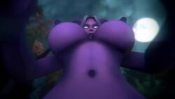 1futa 3d animated areola areolae breasts dickgirl draenei erect_nipples fellatio futanari horns huge_breasts intersex large_breasts looking_at_viewer melissa_tempest_(sweetgrapes) nipples pov purple_skin solo_futa sound source_filmmaker sweetgrapes0101 taker_pov video world_of_warcraft