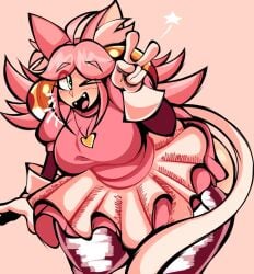 1girls 2026 breasts deltarune deltarune_chapter_5 female female_only mad_mew_mew mew_mew_(undertale) mew_mew_kissy_cutie tagme tagme_(artist) thighs undertale undertale_(series)