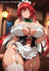 1boy 1girl after_oral ai_generated blush breasts close_up_face collar completely_nude cum_in_mouth cum_on_chest cum_on_face cum_overflow curvy dog_collar fingers_in_mouth gaddariat glossy_skin guilty_gear guilty_gear_strive guilty_gear_xrd hetero huge_breasts huge_penis jack-o'_valentine mouth oiled patreon shiny_skin slim_waist spreading_own_mouth tongue_out