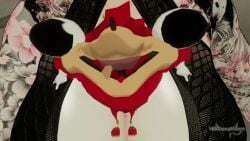 animated black_lipstick boobs breasts feminine light-skinned_female light_skin mp4 pale-skinned_female pale_skin tagme tits unity_(engine) video vrchat vrchat_avatar vrmommymilkers watermark white_sclera