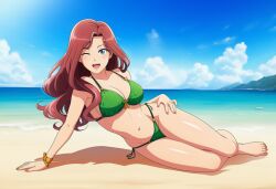 ai_generated beach bikini enders_game enderverse valentine_wiggin