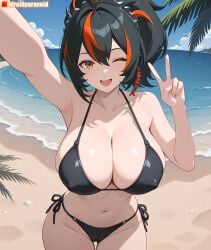 1girls ai_generated aindroidparanoid ass big_ass big_breasts big_butt bikini breasts busty butt curvy cute fat_ass female female_only game hair hi_res hips huge_breasts human large_ass large_breasts legs narrow_waist nipples pov selfie slim_waist solo tagme thick_ass thick_thighs voluptuous waist wide_hips zenless_zone_zero zhu_yuan zzz