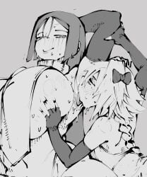 1boy 1girls 2026 2d 2d_(artwork) 2d_artwork arm_up armpit_fetish armpits armpits_fetish arms_up armwear astolfo_(fate) bakushin_o_armpit_gif_(meme) big_breasts bigger_female blush blush_lines blushing_female blushing_male breasts breasts_bigger_than_head couple duo fate/apocrypha fate/grand_order fate_(series) female female/male female_on_femboy female_on_male femboy femboy_on_female hair hair_ornament hairbow large_breasts licking licking_another's_armpit licking_armpit long_hair long_hair_female long_hair_male looking_at_partner looking_pleasured male male/female male_on_female massive_breasts minamoto_no_raikou_(fate) naw no_color saliva saliva_drip smaller_male sweat sweatdrop sweating sweating_body sweating_breasts sweating_female sweaty sweaty_armpits sweaty_body sweaty_breasts tagme tongue tongue_out type-moon wip work_in_progress