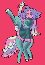 8_eyes abdomen arm_up bedroom_eyes cell_shading cyan_clothes cyan_clothing cyan_thighhighs fizzimoth four_arms four_legs futanari glowing_eyes insect_abdomen insect_girl insect_humanoid leg_grab leg_up legs_spread long_hair looking_at_another no_panties no_underwear peacock_spider ready_for_sex ready_to_fuck sexually_suggestive short_dress short_dress_ruffle_bottom short_skirt shoulderless_dress shoulderless_topwear snatched_waist spider suggestive suggestive_gesture suggestive_look suggestive_pose suggestive_posing thigh_highs thin_waist turtleneck