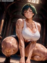 maki zenin from jujutsu kaisen by charlychad007