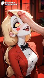 charlie morningstar (hazbin hotel) from hazbin hotel by skypassion