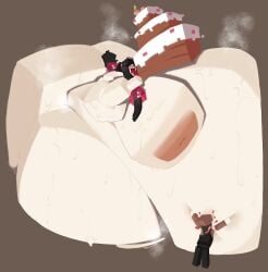 1boy 1girls ass belly big_belly big_breasts breasts chubby eating fat fat_ass feeding female female_focus food giant_ass gigantic_ass gore_(gorestuffed) huge_ass huge_belly huge_breasts hyper hyper_ass hyper_bey hyper_breasts koi_alive male massive_ass minecraft naked nude obese open_mouth overweight round_ass thick_ass tongue tongue_out weight_gain