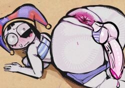 1futa anus ass ass_focus back_view balls beach beach_episode_(tadc) big_ass big_breasts big_butt big_thighs big_titties bikini blush breasts brown_hair butt_focus clothing clown clown_girl cock-tail color curvaceous curvaceous_female curvaceous_figure curvy curvy_figure curvy_hips embarrassed embarrassed_female female futa_only futa_sans_pussy futanari gigantic_ass gigantic_thighs guitisidart huge_ass huge_thighs jester jester_cap jester_girl jester_hat looking_at_viewer penis pomni pomni_(beach_outfit) pomni_(tadc) pomni_(the_amazing_digital_circus) puffy_anus sand short_hair sweat sweatdrop sweating taint the_amazing_digital_circus thick_thighs thighs twitter_link white_skin