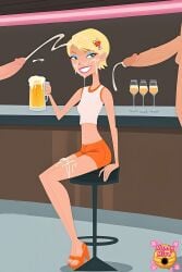 2d 6teen ai_edit ai_generated artist_logo balls ballsack bangs bar_stool bare_arms bare_legs bare_shoulders bare_stomach bare_thighs beer beer_mug bellybutton big_dick big_penis blonde-haired_female blonde_female blonde_hair blue_eyeshadow caitlin_cooke cfnm clothed_female clothed_female_nude_male cock cropped_tank_top cropped_top cum cum_in_face cum_in_hair cum_on_face cum_on_legs cum_on_thighs cumdrip cumdripping cumming cumshot curvy curvy_body curvy_female curvy_figure dick double_cumshot ejaculate ejaculating ejaculating_cum ejaculation erect erect_penis erection eye_makeup eyebrows eyelashes facial female female_focus footwear free_use fully_clothed fully_clothed_female genitals green_eyes hair hairclip hands-free handsfree_ejaculation hard hard_cock hard_dick hard_on hard_penis heels high_resolution highres holding_beer holding_beer_mug hooters hooters_uniform huge_cock human hunnyhive(artist) indoors large_penis legs legs_together light-skinned_female light-skinned_male light_skin lipstick makeup midriff multiple_penises navel open_toe_footwear orange_clothing orange_shorts partial_male penis sandals sexy sexy_female short_hair short_hair_female short_shorts shorts sitting sitting_on_barstool sitting_on_chair smile smiling smiling_female stomach straight tank_top teeth teeth_showing teeth_visible teletoon testicles thighs thighs_together unbothered vein white_clothes white_clothing white_shirt white_tank_top white_topwear