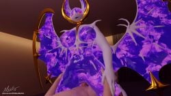16:9 3d_(artwork) anthro areola areola_slip big_breasts blender_(artwork) breasts cowgirl_position digital_media_(artwork) dominant dominant_female duo female from_front_position generation_7_pokemon genitals hand_on_hip hi_res hiddenmask18 human interspecies legendary_pokemon lunala male mammal navel nintendo nude nude_female nude_male on_bottom on_top penetration penis pokemon pokemon_(species) pokemorph pokephilia sex text url vaginal vaginal_penetration vulva widescreen