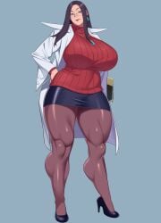 1female 1girls 1woman big_calves calves capcom clothed clothed_female curvaceous curvaceous_body curvaceous_female curvaceous_figure curvy curvy_body curvy_female curvy_figure earring earrings female female_teacher glasses heels hidarikiki high_heels huge_breasts kyoko_minazuki lab_coat labcoat mature mature_female milf minazuki_kyoko minazuki_kyouko muscular_calves muscular_female muscular_legs muscular_thighs necklace pantyhose ribbed_fabric ribbed_sweater rival_schools school_nurse science_teacher short_skirt skirt solo stockings teacher thick turtleneck turtleneck_sweater voluptuous voluptuous_body voluptuous_female voluptuous_milf