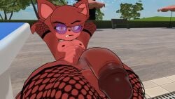 3d anthro big_penis cock dick female femboy fexa fexa_(cally3d) fexa_(cryptia) five_nights_at_freddy's fnaf foxy_(fnaf) fredina's_nightclub furry furry_only glasses looking_at_viewer male male_only no-human no_human no_humans non-human non-human_only penis solo tagme vrchat vrchat_avatar vrchat_model vrchat_penis