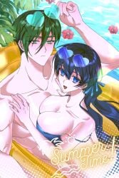 isagi yoichi from blue lock by unknown artist