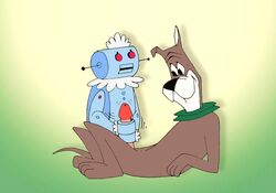 astro_the_space_mutt hanna-barbera penis rosie_the_robot tagme the_jetsons