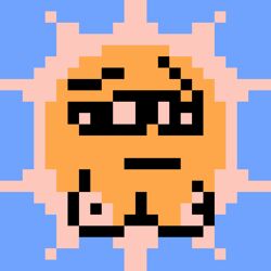 angry_sun mario_(series) nintendo pixel_art straight_hair super_mario_bros._3 tagme