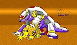 2001 armadillomon armored_armadillo crossover digimon gay glenn mega_man mega_man_x