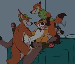 4boys abused bambi_(film) canine cervine clothing crossover disney double_penetration erection foursome fox gangbang gay group group_sex invalid_tag male male_only mammal nick_wilde nude oral penetration penis ramaelfox robin_hood_(character) robin_hood_(disney) ronno rottenrobbie sex used yaoi yiffing zootopia