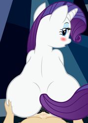 rarity (mlp) from friendship is magic by badumsquish
