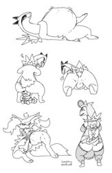 1boy 1girls anus ass back belly big_ass big_belly canine feet fox furry goodra head_insertion interspecies joltik longlevy lopunny masturbation monochrome nintendo oral_vore paws pokemon pokemon_(species) pokemon_bw pokemon_gsc pokemon_xy pussy servine skuntank snivy standing stick stomach_bulge stunky sweat tail text thick_thighs unbirthing video_games vore