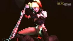 1boy 1girls 3d animated baseball_bat batman batman:_arkham_knight batman:_arkham_origins batman_(series) blacnovasfm bottomless_female cowgirl_position dc dc_comics female female_on_top femdom harley_quinn harley_quinn_(arkham) harley_quinn_(arkham_knight) male no_sound rape reverse_rape source_filmmaker straight tagme video