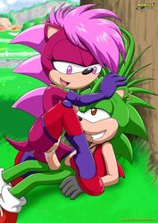 anthro brother brother_and_sister duo female furry hedgehog incest male mammal manic_the_hedgehog mobius_unleashed palcomix sex siblings sister sonia_the_hedgehog sonic_(series) straight tagme vaginal_penetration