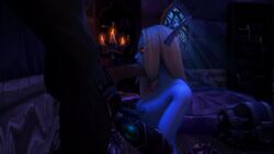 2016 3d alliance_(warcraft) animated armor bad_id bad_tumblr_id blizzard_entertainment blue_skin breasts canine dark_ranger deepthroat erection fellatio female hair horde_(warcraft) knot long_hair male mammal nipples oral penis pointy_ears red_eyes runiclodges source_request straight sylvanas_windrunner uncensored video_games warcraft were werewolf white_hair worgen world_of_warcraft