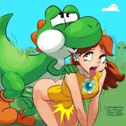 princess daisy from mario (series) by polyle