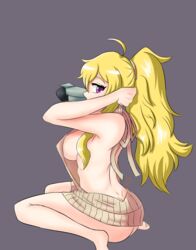 yang xiao long from rwby by icesticker