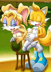 1boy 1girls belle_d'coolette mobius_unleashed palcomix sex skye_prower sonic_(series)