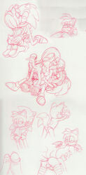 3boys 3girls amy_rose anal anus ass breasts fiona_fox foreskin foursome frottage furry gay group_sex handjob hedgehog interspecies knuckles_the_echidna leggings mammal monochrome nipple oral penis precum pussy sonic_(series) sonic_the_hedgehog sonic_the_hedgehog_(archie) sonic_the_hedgehog_(comics) sonic_the_hedgehog_(series) spread_ass stockings tails team_sonic the_other_half tikal_the_echidna uncut