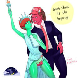 statue of liberty fan art