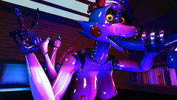 1futa 3d animatronic anthro big_breasts breasts canine five_nights_at_freddy's five_nights_at_freddy's_2 fox furry futanari machine mammal mangle_(fnaf) penis razorsz robot solo source_filmmaker