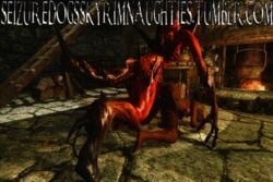 1boy 3d archdemon demon female male seizuredogsskyrimnaughties skyrim the_elder_scrolls