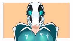 1boy 1girls animated animated anthro anthro_on_human anthro_penetrated big_penis blowjob blowjob_pov blue_body boobjob breasts cum cum_in_mouth cum_inside cum_o cum_on_breasts fellatio fellatio_pov furry furry_female human_male human_on_anthro leaking_cum looking_at_viewer machine oral pov pov_blowjob ragsuo2 reptile robot scalie silakon_(fluffygrass) skeleton titjob tyrannosaurus_rex