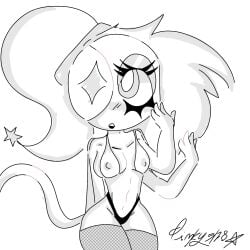 astro_(dandy's_world) dandy's_world female genderswap pinkycatpssy rule_63 uwu