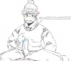 007n7_(forsaken) dick forsaken_(roblox) krazykay precum precum_drip roblox roblox_game robloxian self_upload sitting_down sketch tagme throbbing_penis watch