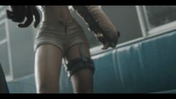16:9_aspect_ratio 1boy 1girls 3d 3d_render armor black_gloves black_hair breasts breasts_out_of_clothes brown_eyes clothing exposed_breasts feet feet_focus female final_fantasy final_fantasy_vii final_fantasy_vii_remake fingerless_gloves gloves green_sweater head_out_of_frame headband headwear high_resolution licking looking_up male materia nagoonimation nipples penis rude_(final_fantasy_vii) shoulder_armor shuriken sleeveless sleeveless_turtleneck square_enix straight sweater sweater_lift teenage_girl teenager tekoki turtleneck uncensored very_high_resolution yuffie_kisaragi