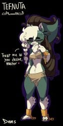 1girls character_sheet color colored diives female furry furry_only reference_image reference_sheet solo tagme tefnuta_(diives) xingzuo_temple